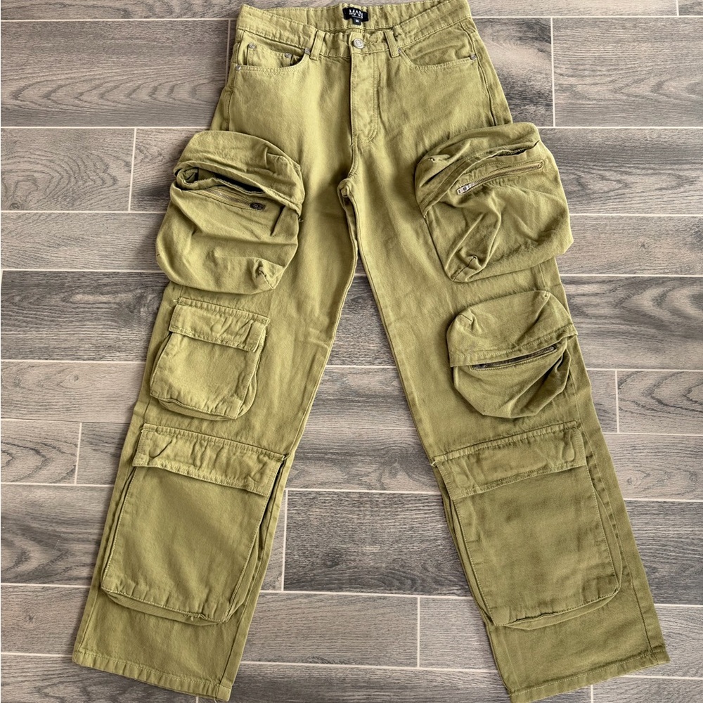 Men's Utility Cargo Pants in Olive